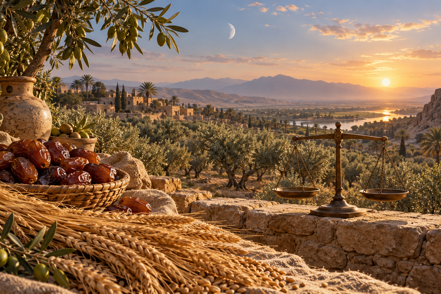 Teaching, measure and the earth’s gifts introduce 55:1–13.
