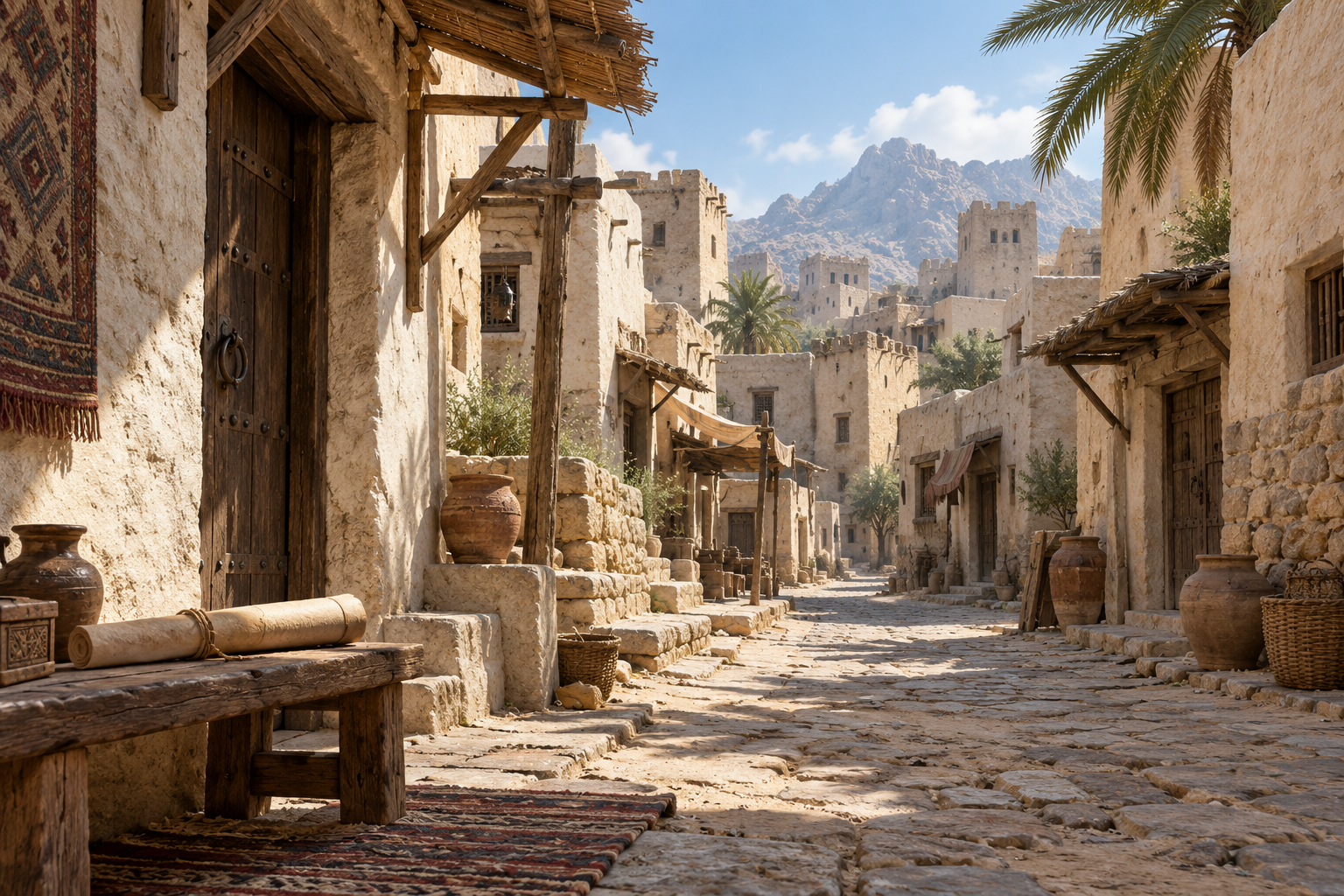 An imagined path and manuscript evoke the message and warning in 36:1–12.